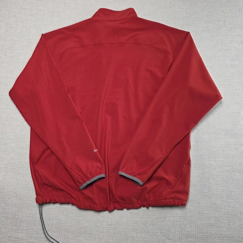 The North Face Apex Pullover Mens XL Rust Orange‎ Quarter Zip Jacket